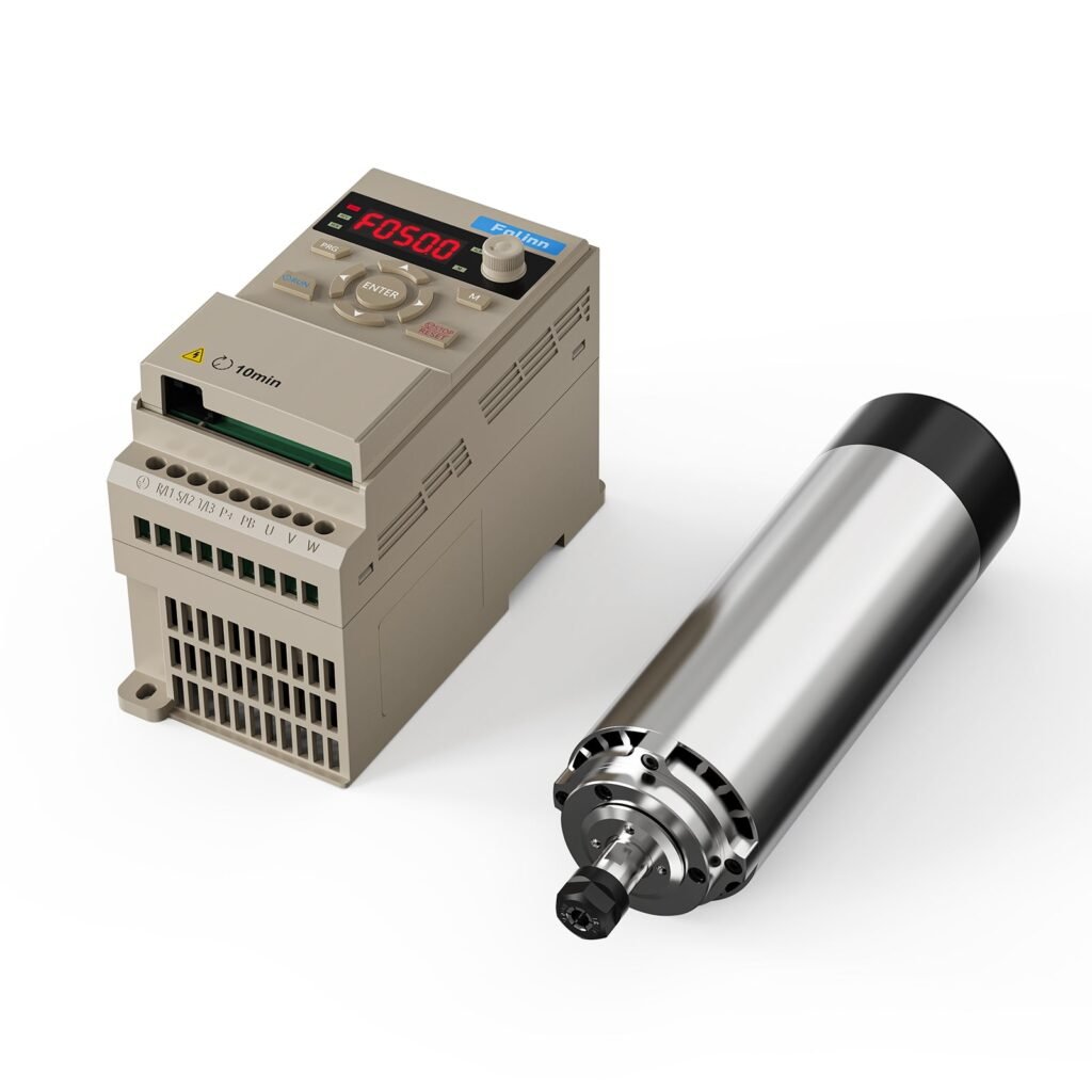 Product image for Twotrees 1000W Air-Cooled CNC Router Spindle Motor - UK / For TTC450/TTC450 Pro…
