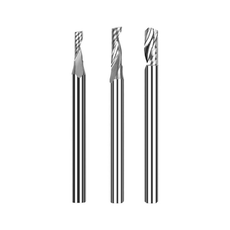 Product image for Twotrees 3 PCS | HRC55 Carbide | 3.175mm End Mills Cutter