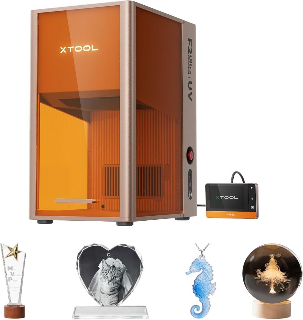 Product image for xTool F2 Ultra UV Laser Engraver Only for Professionals in Commercial Use, 5W U…