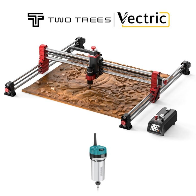 Product image for Twotrees TTC-H40 CNC Router Machine - H40 / AU / Premium + VCarve Pro