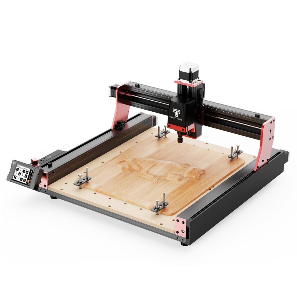 Product image for Twotrees TTC450 PRO CNC Router Machine(EU US Direct Ship, VAT Included) - US / …