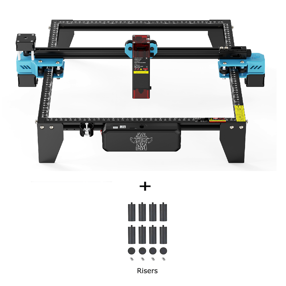 Product image for Twotrees TTS-10 Pro Diode Laser Engraver - EU / Risers / None