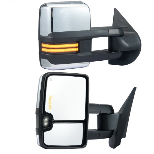 Product image for VEVOR Towing Mirrors, Left & Right Pair Set for Chevrolet Silverado (2007-2014)…