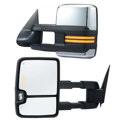 Product image for VEVOR Towing Mirrors, Left & Right Pair Set for Chevrolet Silverado (2003-2007)…