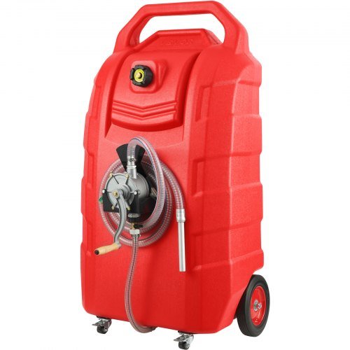 Product image for VEVOR Fuel Caddy, 32 Gallon, Portable Fuel Storage Tank On-Wheels, with Manual …