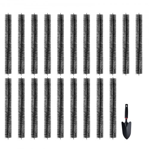 Product image for VEVOR Gutter Brush, 60 Feet Total Length 4.33 inch Diameter Gutter Cleaning Too…