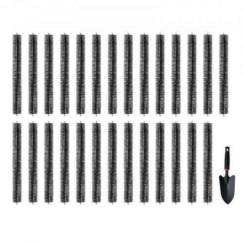 Product image for VEVOR Gutter Brush, 80 Feet Total Length 4.33 inch Diameter Gutter Cleaning Too…