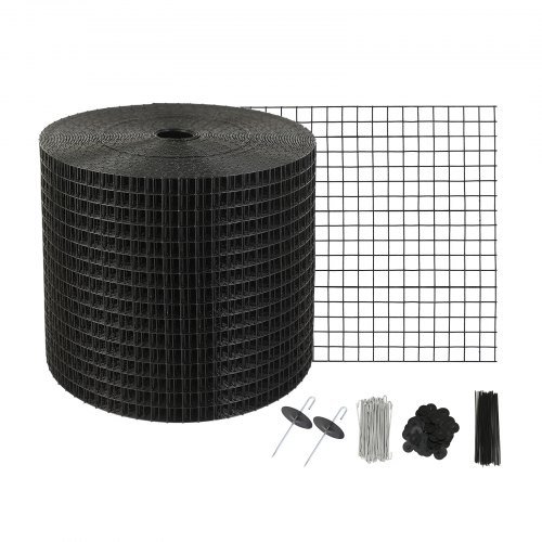 Product image for VEVOR 6 inch x 100ft Solar Panel Bird Guard, Critter Guard Roll Kit with 60pcs …