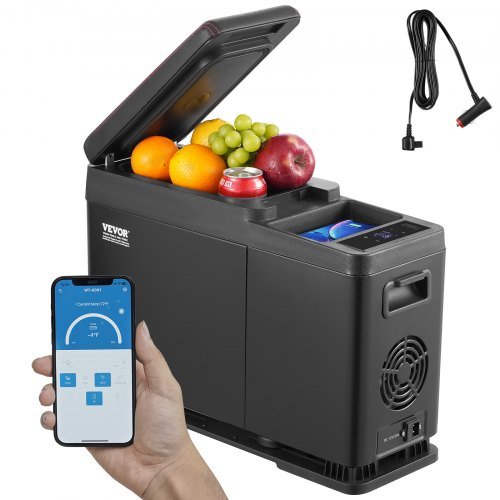 Product image for VEVOR Car Refrigerator, 12 Volt Car Armrest Refrigerator Fridge, 8 L Single Zon…