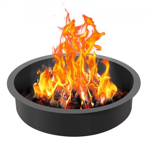 Product image for VEVOR Fire Pit Ring, 40-Inch Outer/36-Inch Inner Diameter, 8.5inch Height Fire …