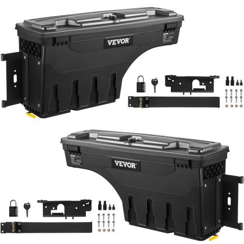 Product image for VEVOR Truck Bed Storage Tool Box for Dodge Ram 1500 2019-2021 Left and Right