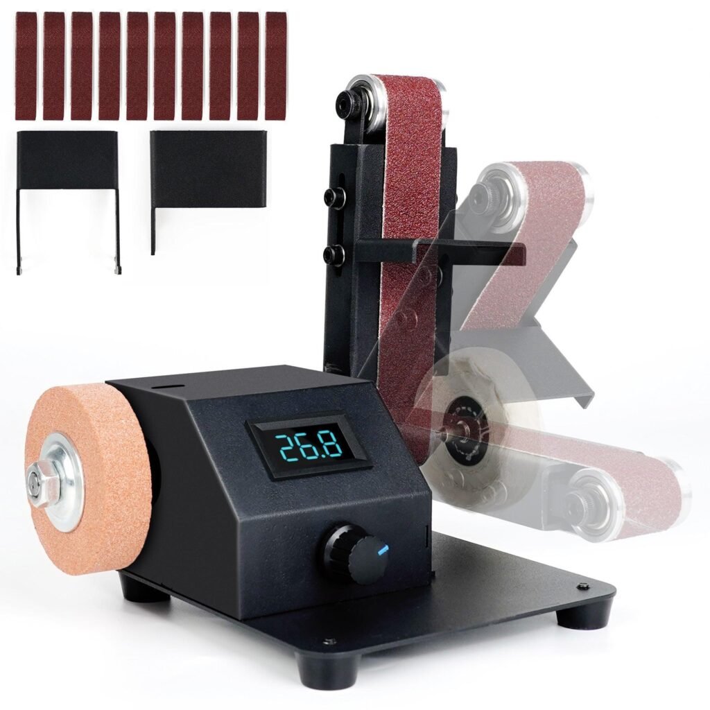Product image for Twotrees Multi-function Belt Sander | Stepless Speed Adjustment - EU